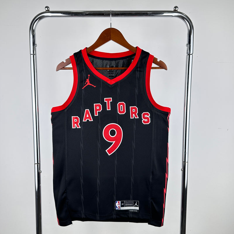 Regata Toronto Raptors Preta Swingman 2022/23 - Statement Edition