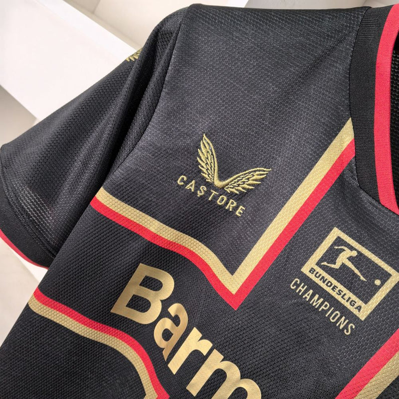 Camisa comemorativa Bayer Leverkusen 2024 Torcedor - Masculina