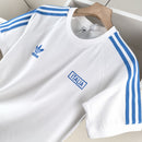 Camiseta Adicolor Classics 3 Linhas Itália 2024 - Branca