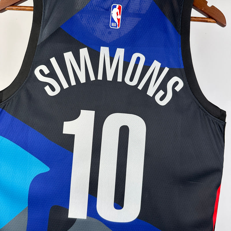 Regata Brooklyn Nets Preta 2023/24 Swingman - City Edition