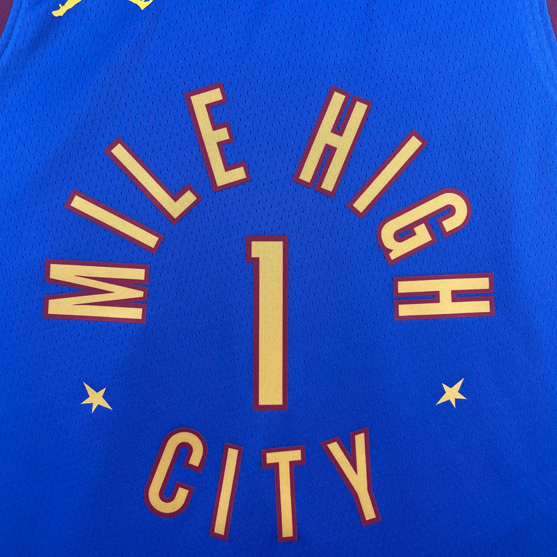 Regata Denver Nuggets Azul Swingman 2022/23 - Statement Edition