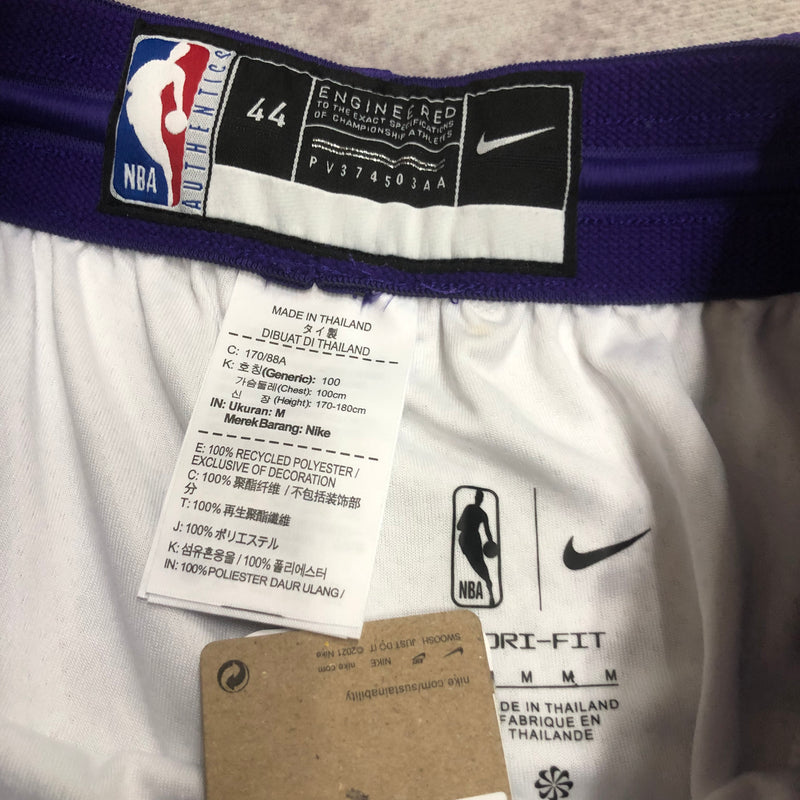 Bermuda Los Angeles Lakers Branca e Roxo 2022/23 - City Edition