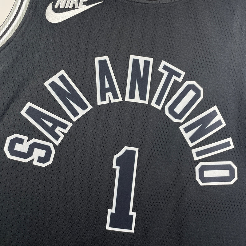 Regata San Antonio Spurs Preto Swingman 2022/23 - Classic Edition