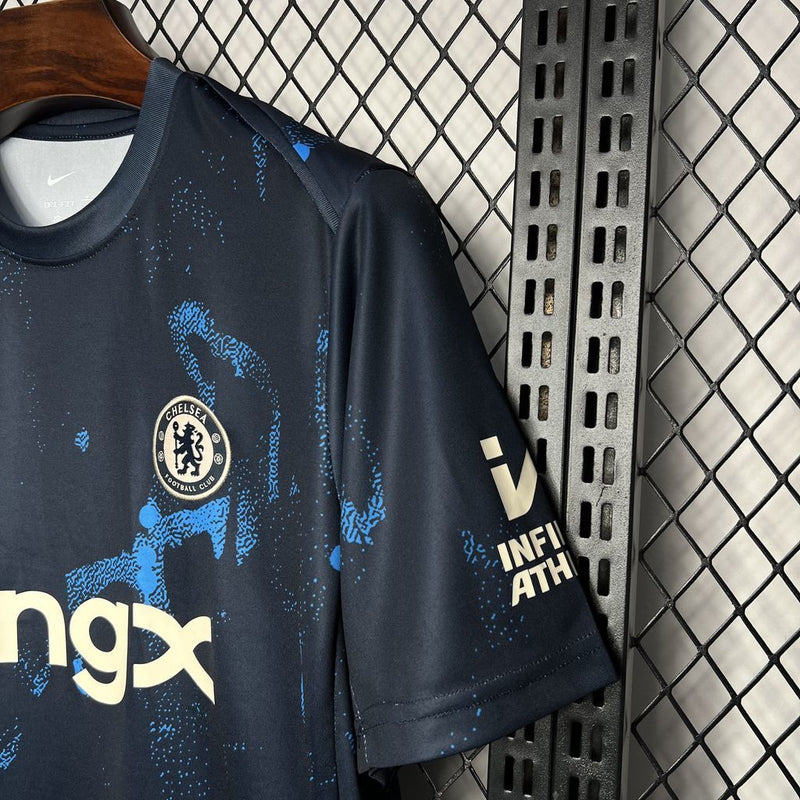 Camisa Pré-jogo Chelsea 24/25 - Masculina