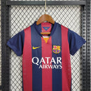 Conjunto Infantil Barcelona Retrô 2014/15 - Unissex