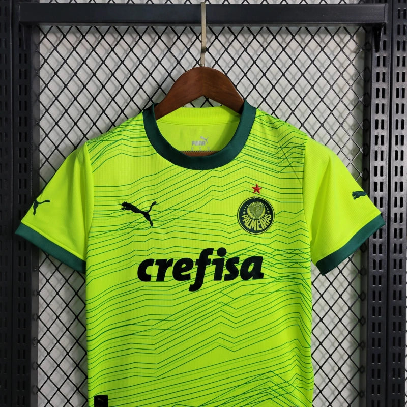 Conjunto Infantil 3 Palmeiras 2023/24 - Unissex