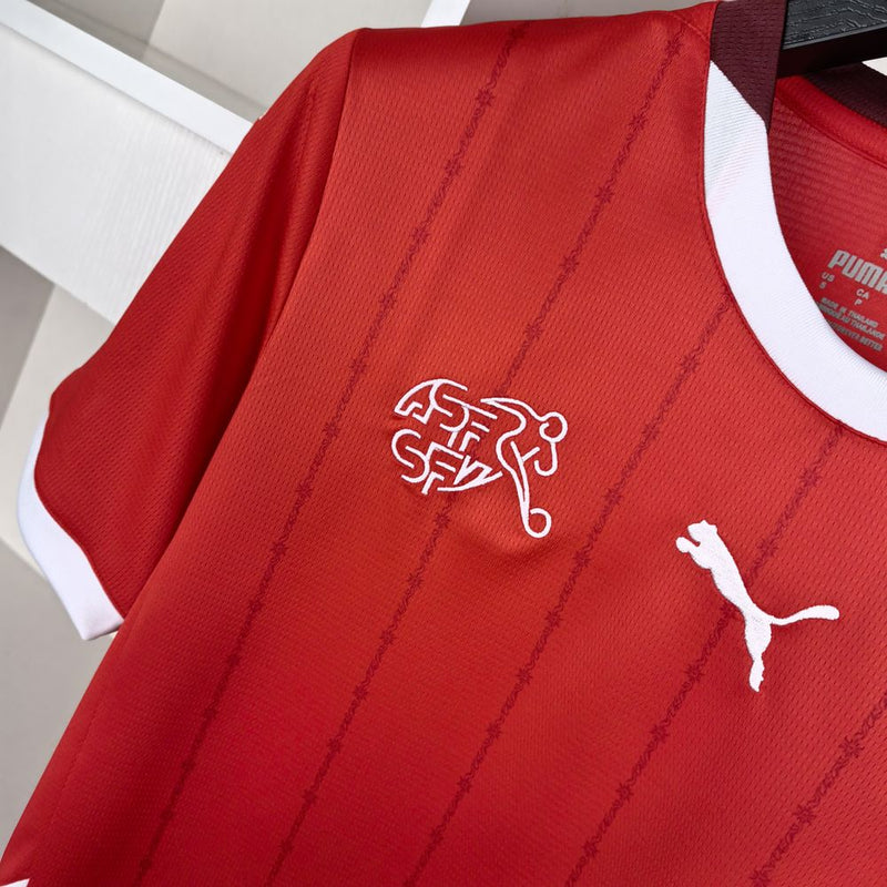 Camisa 1 Suíça 24/25 Torcedor - Masculina