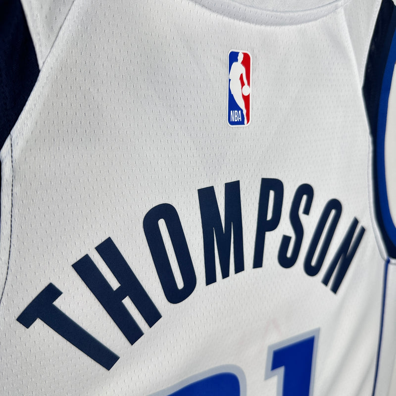 Regata Dallas Mavericks Branca Swingman 2020/21 - Association Edition