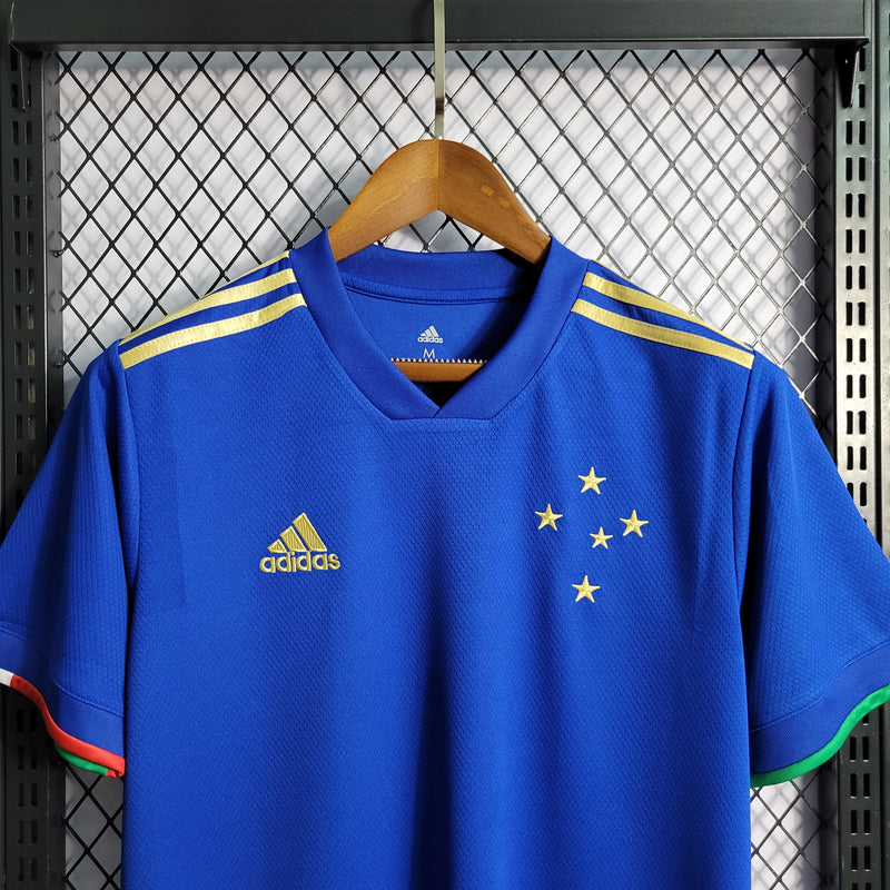 Camisa 1 Cruzeiro 2021/22 Torcedor - Masculina