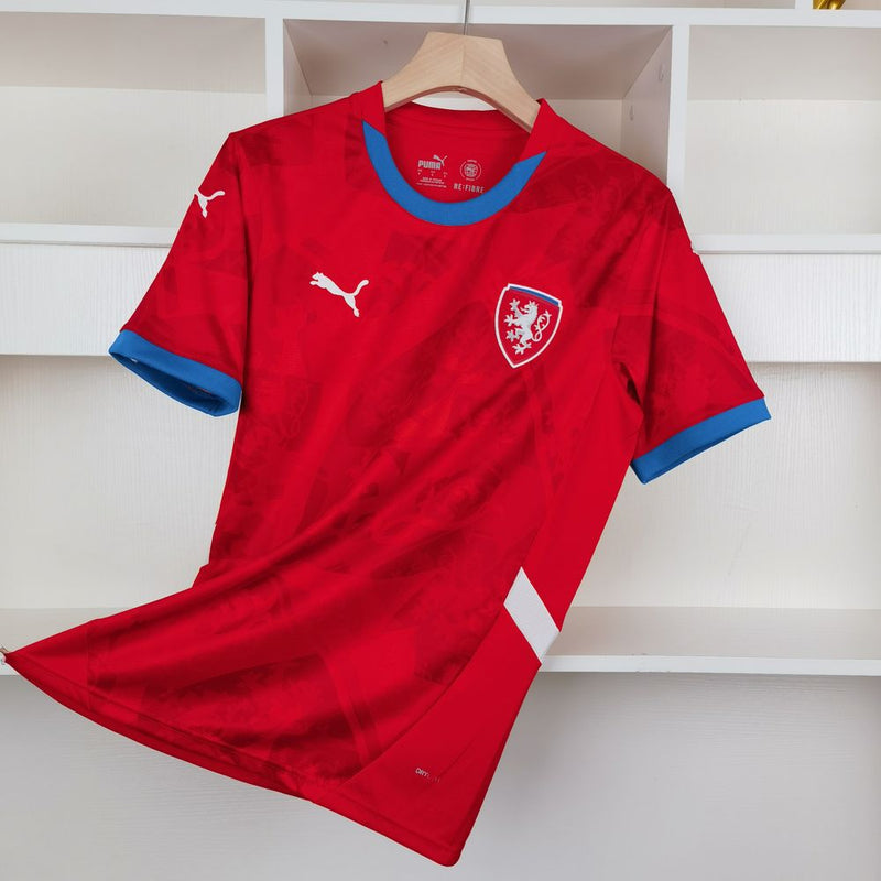 Camisa 1 República Tcheca 24/25 Torcedor - Masculina