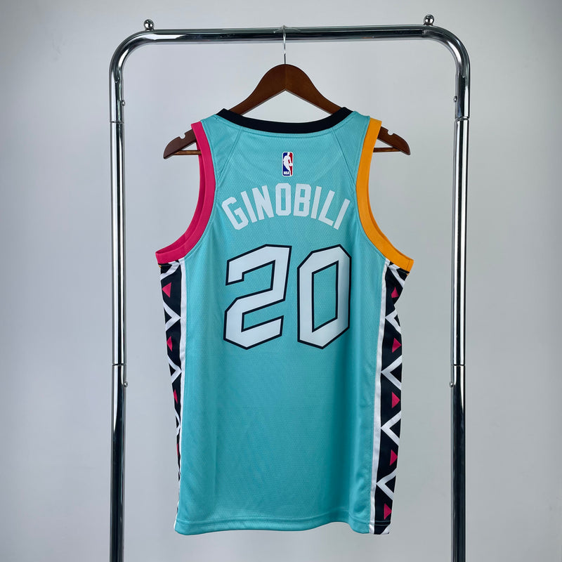 Regata San Antonio Spurs Verde Swingman 2022/23 - City Edition