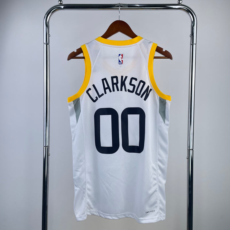 Regata Utah Jazz Branca Swingman - Association Edition