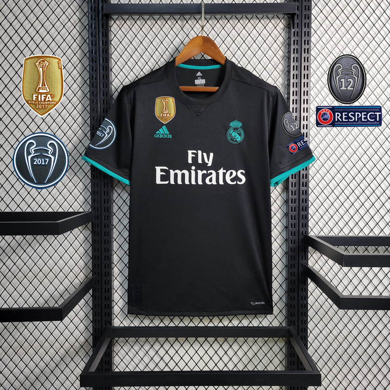 Camisa 2 Real Madrid Retrô 2017/18 - Masculina