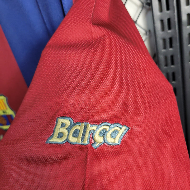 Camisa 1 Barcelona Retrô 1998/99 - Masculina