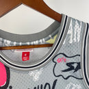 Regata San Antonio Spurs Slap Sticker Cinza 1998/99 - Hardwood Classics