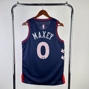 Regata Philadelphia 76ers Preta - City Edition