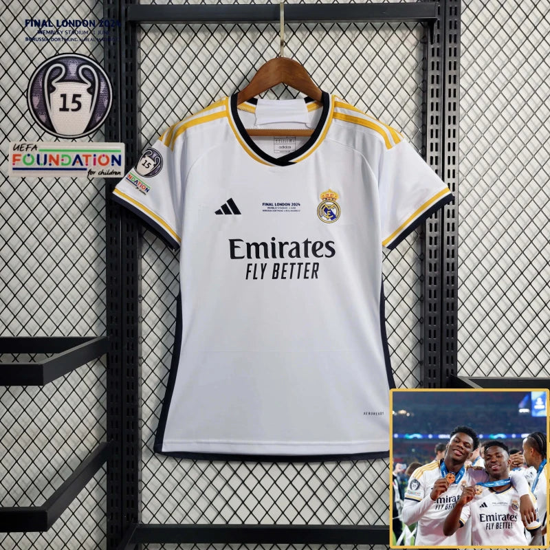 Camisa 1 Real Madrid 2023/24 Torcedora - Feminina