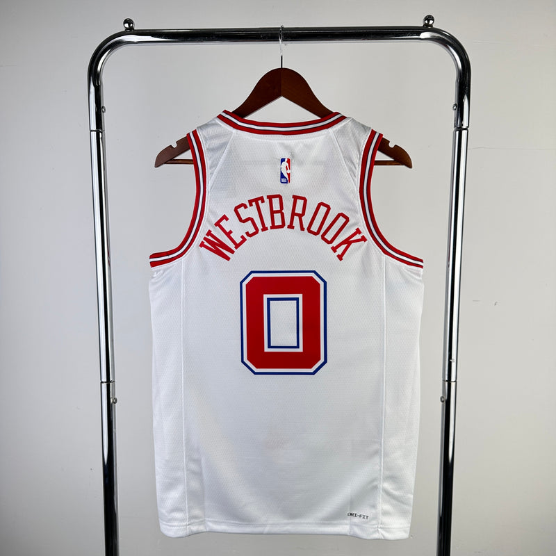 Regata Houston Rockets Branca Swingman 2023/24 - City Edition