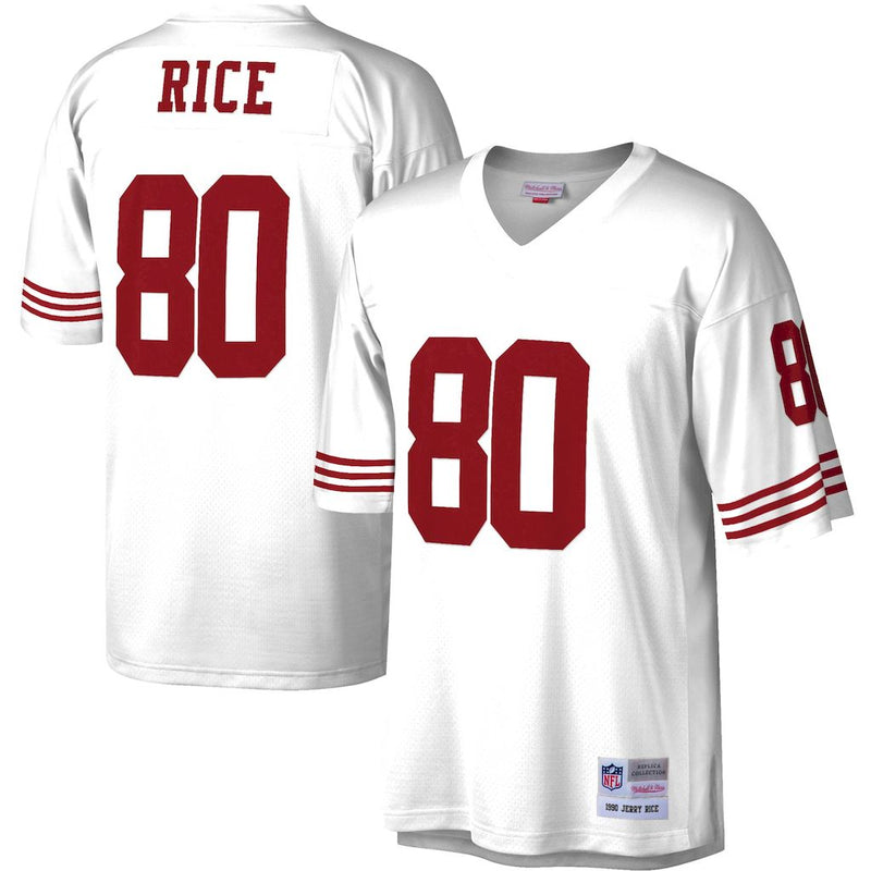 Camisa San Francisco 49ers Mitchell & Ness Legacy Replica 1990 - Vermelho Scarlet