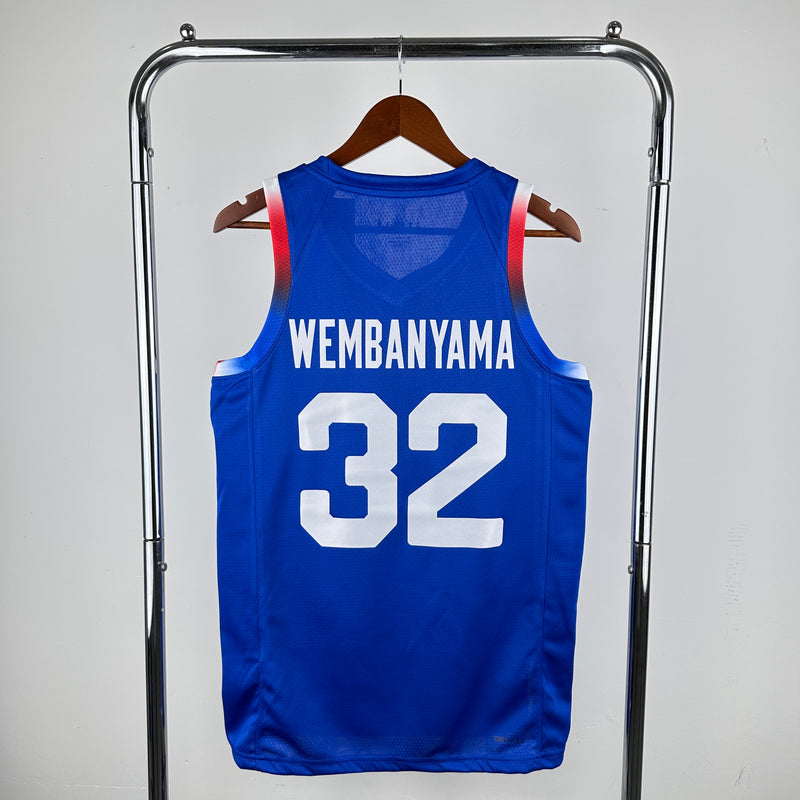 Regata France Basketball Azul Swingman Olympics 2024