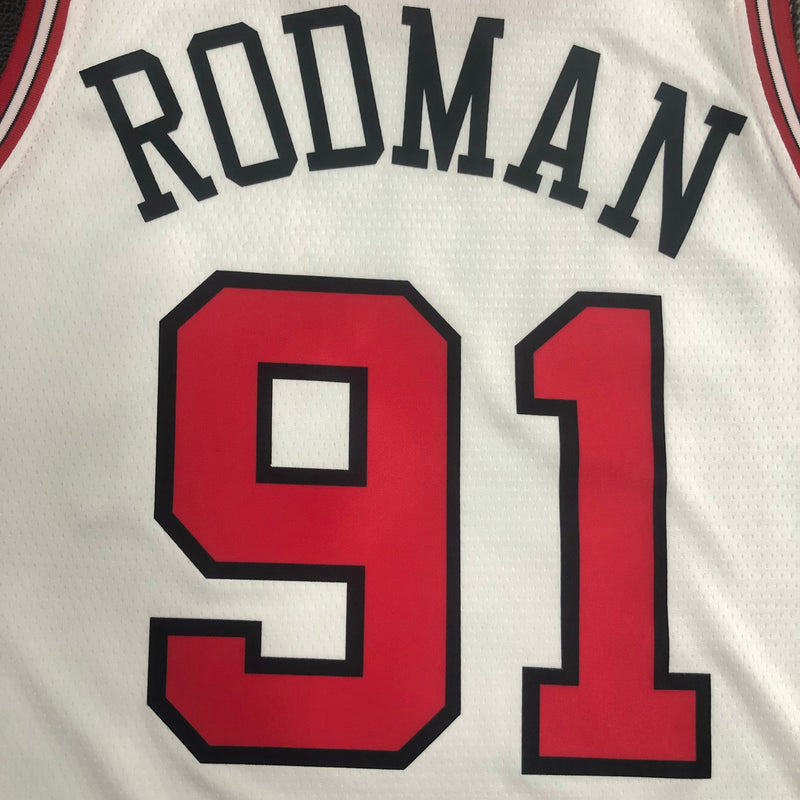 Regata Chicago Bulls Branca Swingman - Association Edition