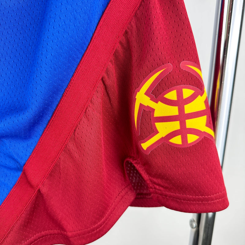 Bermuda Denver Nuggets Azul e Vermelho Swingman