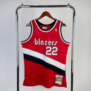 Regata Portland Trail Blazers Clyde Drexler Red 1983/84 - Hardwood Classics
