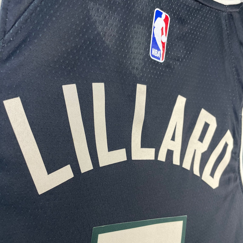 Regata Milwaukee Bucks Preta Swingman 2022/23 - Statement Edition