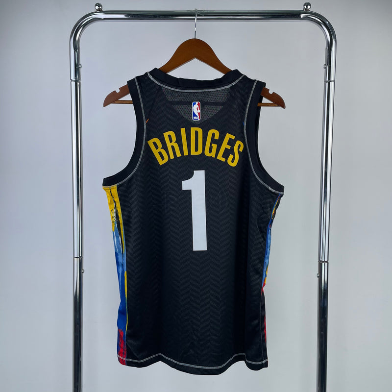 Regata Brooklyn Nets Preta Swingman -  City Edition