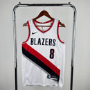 Regata Portland Trail Blazers Branca Swingman 2020/21 - Association Edition