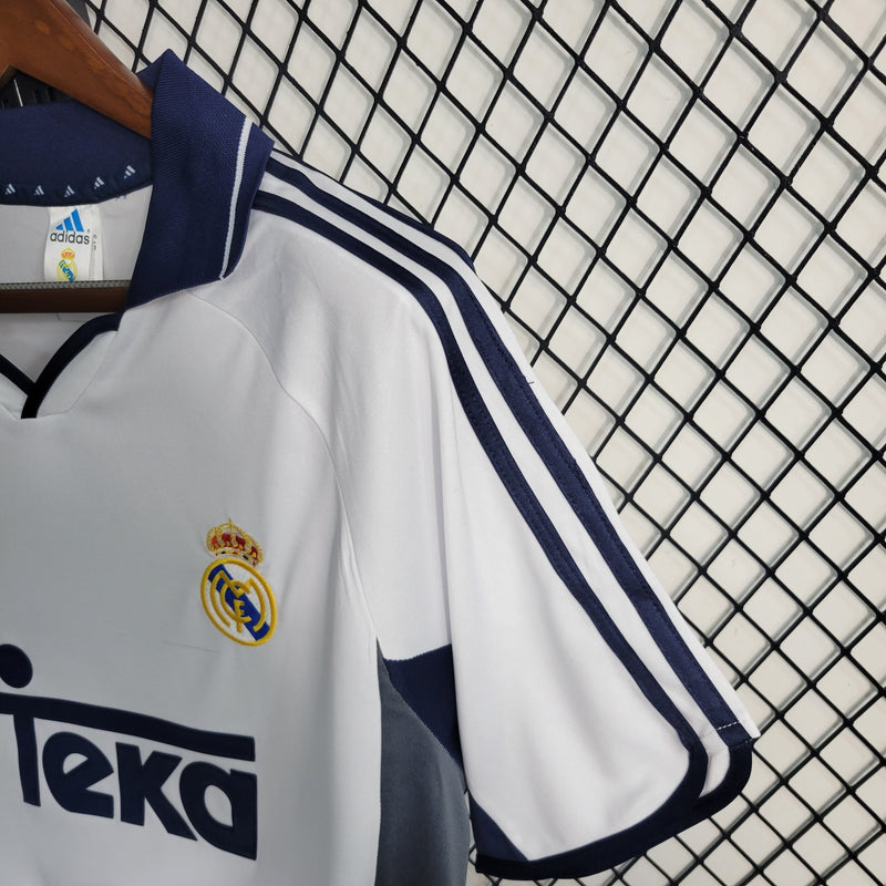 Camisa 1 Real Madrid Retrô 2000/01 - Masculina