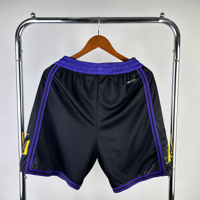 Bermuda Los Angeles Lakers Preta 2023/24 - City Edition