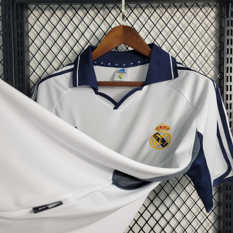 Camisa 1 Real Madrid Retrô 2000/01 - Masculina