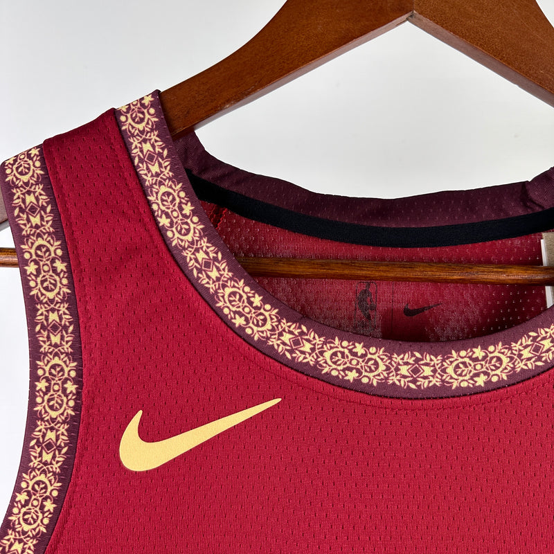 Regata Cleveland Cavaliers Bordo 2023/24 Swingman - City Edition