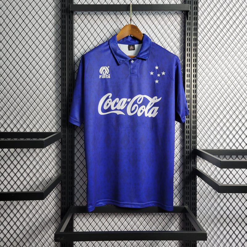 Camisa 1 Cruzeiro Retrô 1992 - Masculina