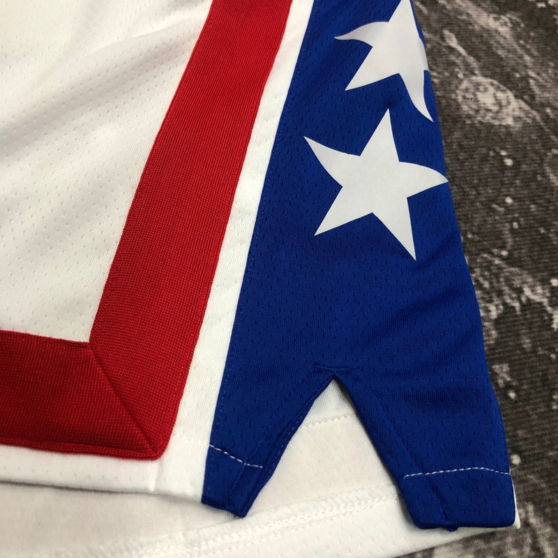 Bermuda Brooklyn Nets Branco 2022/23 Classic Edition Swingman