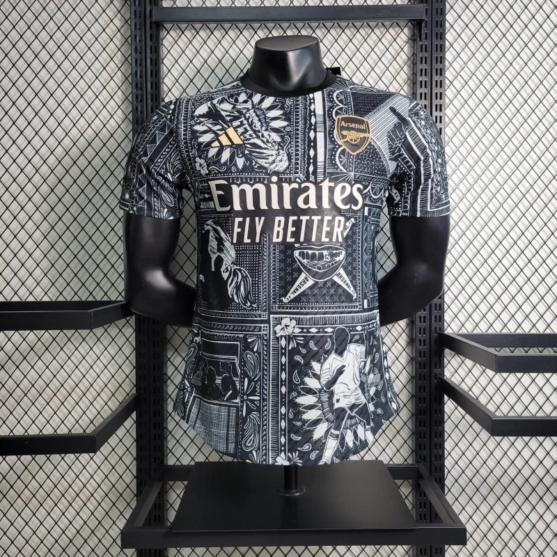 Camisa Pré-Jogo Arsenal Ian Wright 2024/25 Jogador - Masculina
