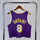 Cropped Feminino Los Angeles Lakers Roxo - Bryant 8