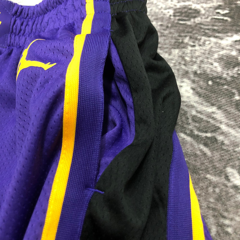 Bermuda Los Angeles Lakers Roxo 2023/24 - Statement Edition