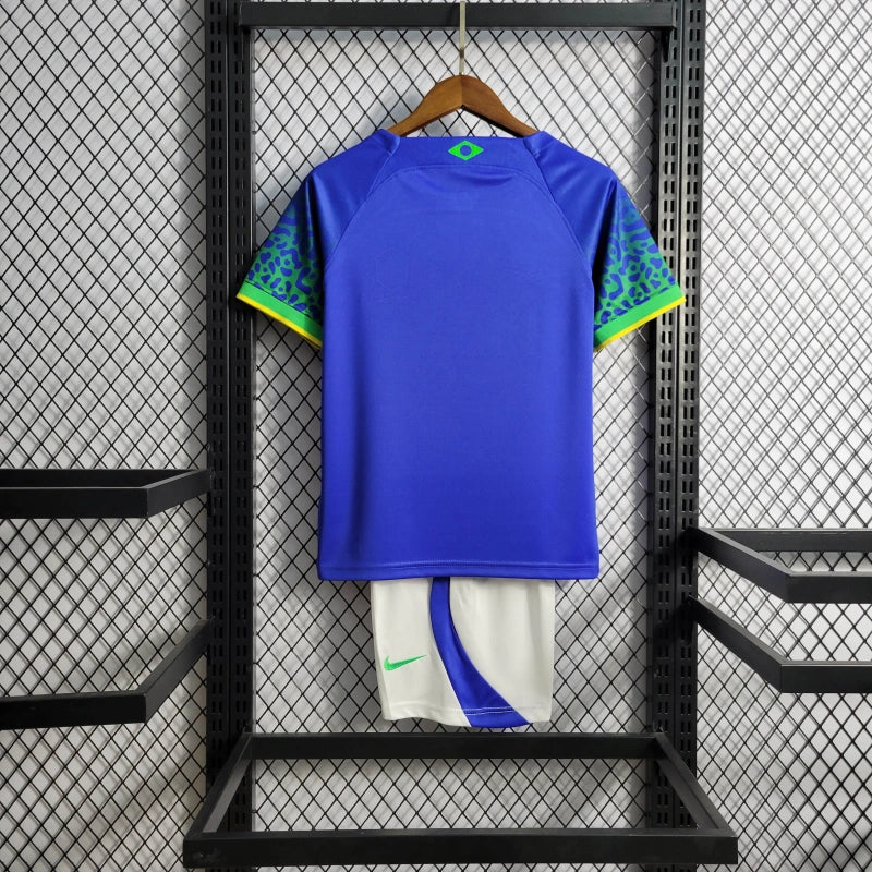 Conjunto Infantil 2 Brasil 2022/23 - Unissex