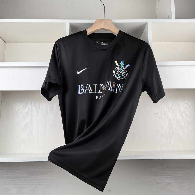 Camisa Edição Exclusiva Corinthians x Balmain Paris 2024/25 - Masculina