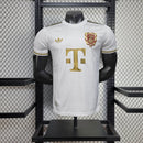 Camisa 125 Anos Bayern de Munique 2025 Jogador Branca- Masculina