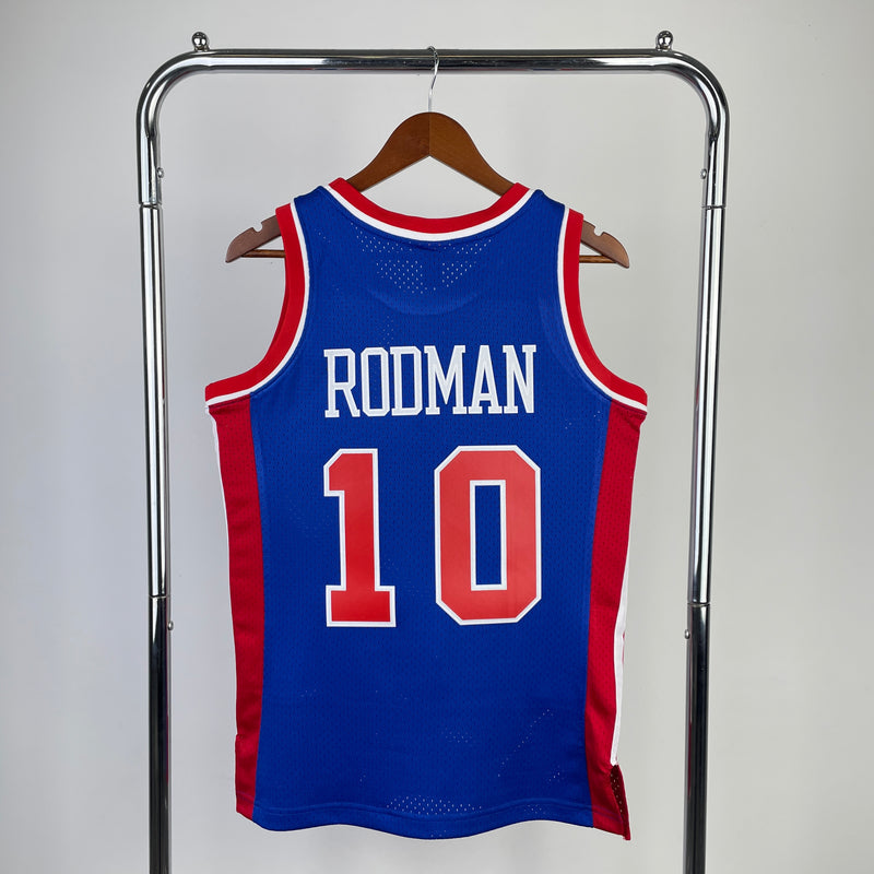 Regata Detroit Pistons Azul Swingman 1988/89 - Hardwood Classics