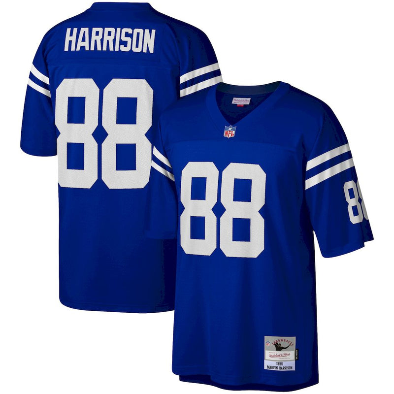 Camisa Harrison Indianapolis Colts Mitchell & Ness Legacy Replica - Azul Royal