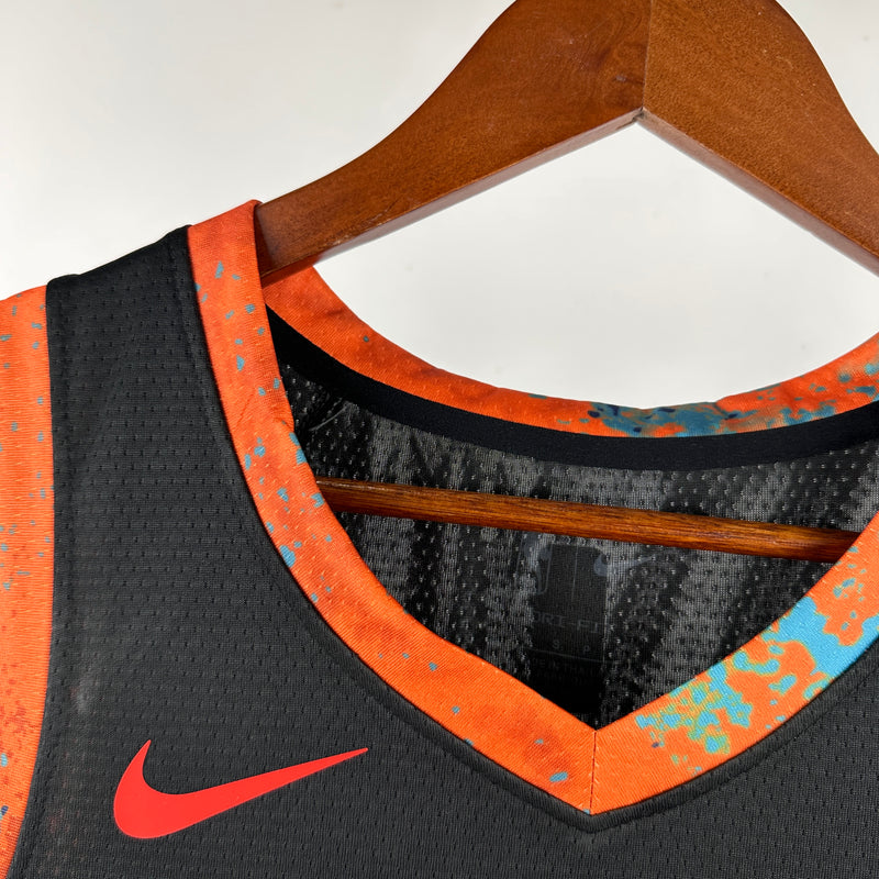 Regata Washington Wizards Preta Swingman 2023/24 - City Edition
