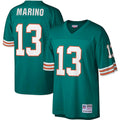 Camisa Dan Marino Miami Dolphins Mitchell & Ness  Retired Player Legacy Replica 1984 - Aqua/Branco