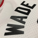 Regata Miami Heat Dwyane Wade branca 2005/06 - Hardwood Classics Swingman