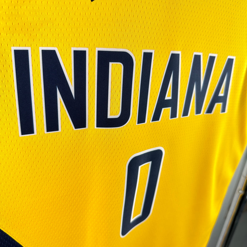 Regata Indiana Pacers Amarela Swingman 2022/23 - Statement Edition