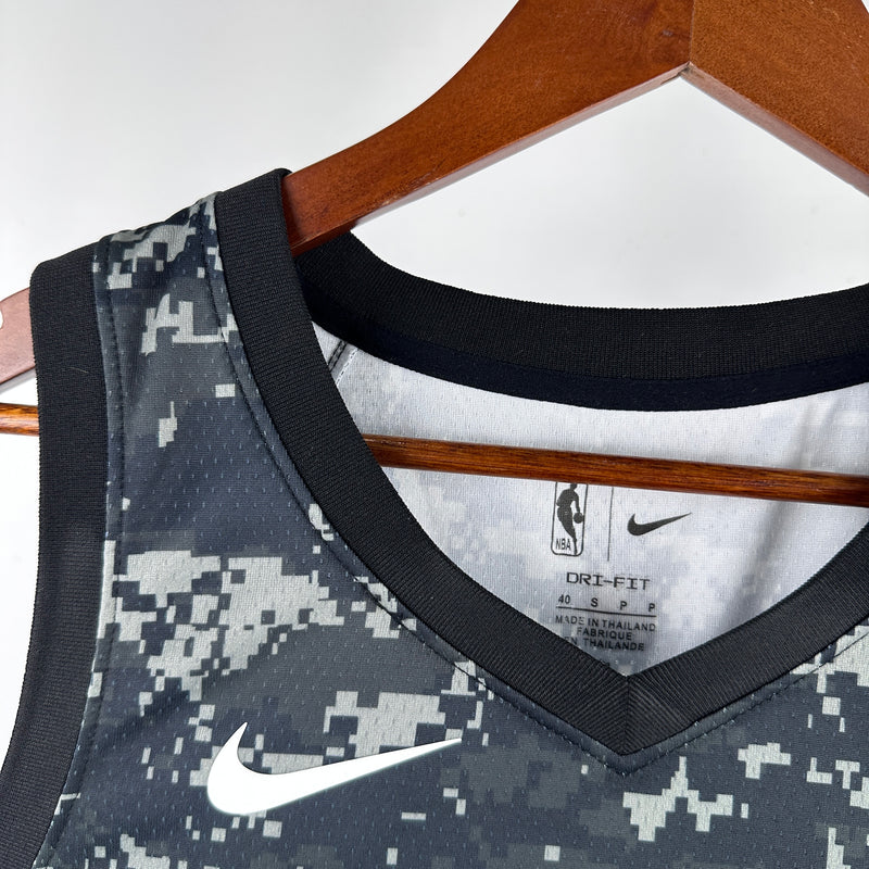 Regata San Antonio Spurs Camuflada Swingman 2017/18 - City Edition