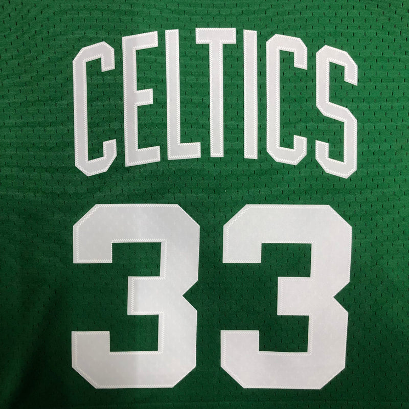Regata Boston Celtics Larry Bird Verde 1985/86 - Hardwood Classics